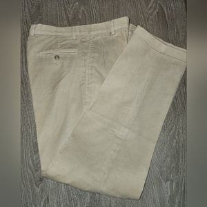 Claiborne Corduroy Pants 32 x 32 Light Beige